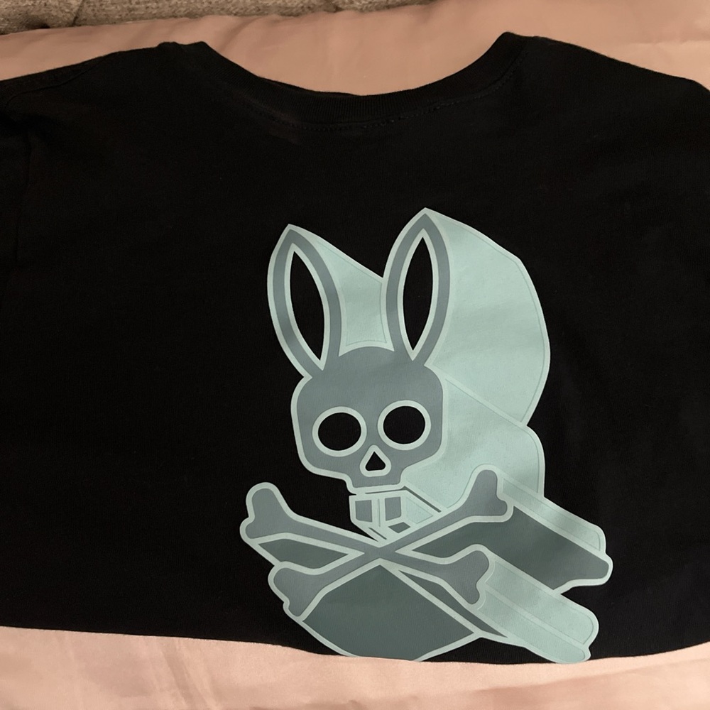 Psycho Bunny Black Mint Graphic Short Sleeve Tee